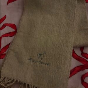 Alpaca Camargo Beige Scarf